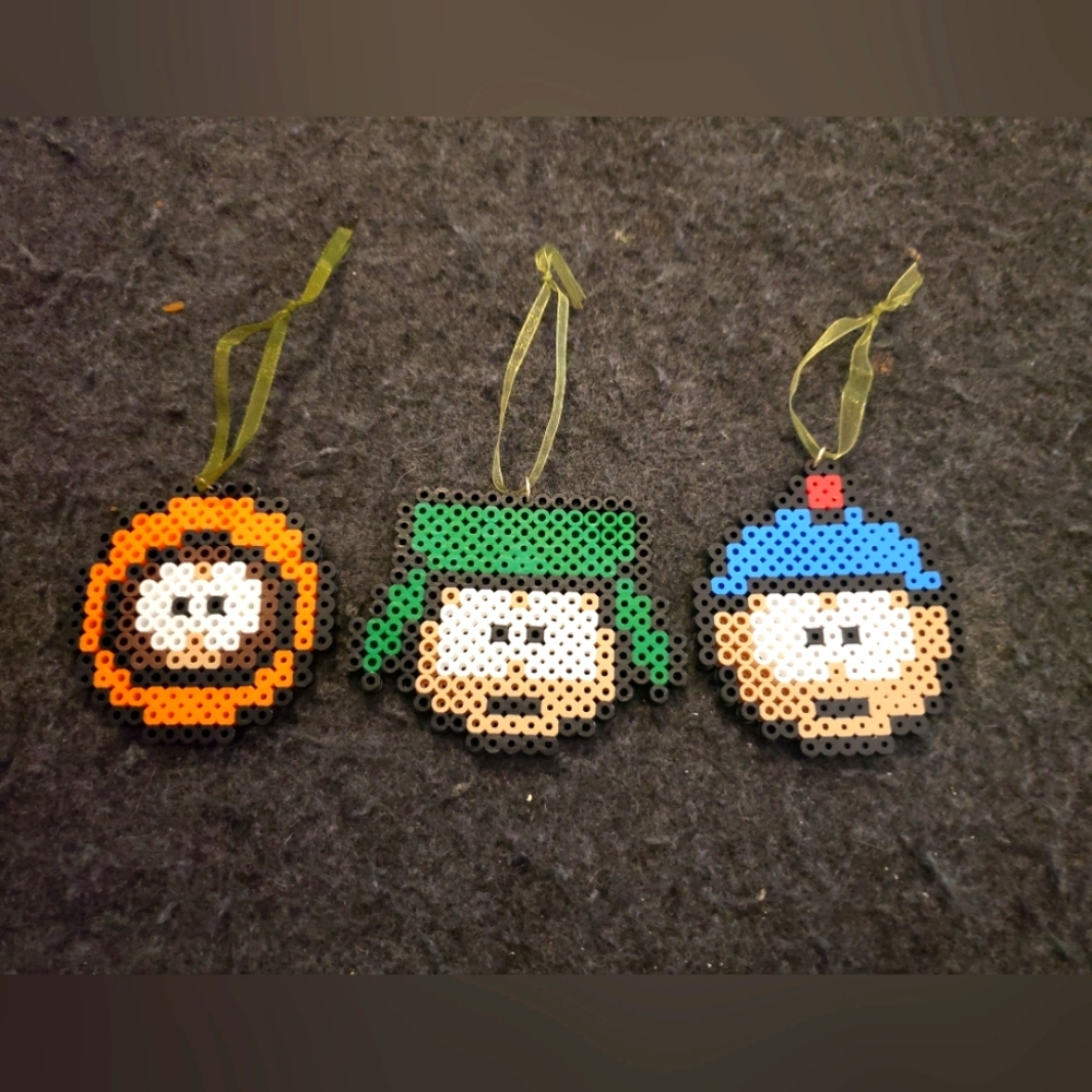 South Park Handmade Christmas Ornaments